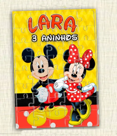 Quebra Cabeça Mickey