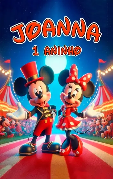 Quebra Cabeça Mickey Circo * 20 Peças