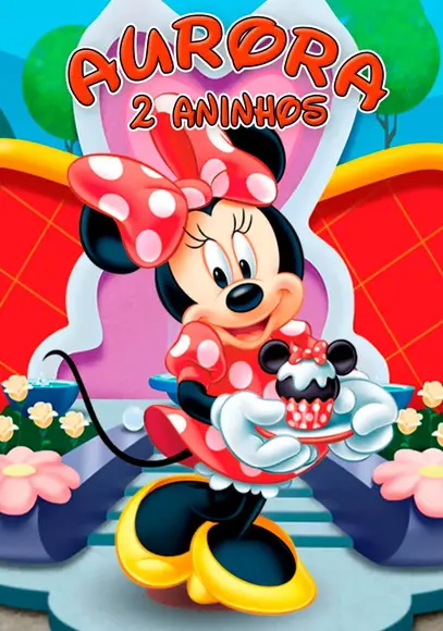 Quebra Cabeça Minnie * 20 Peças