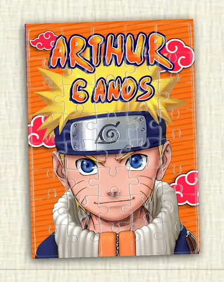 Quebra Cabeça Naruto * 40 Peças