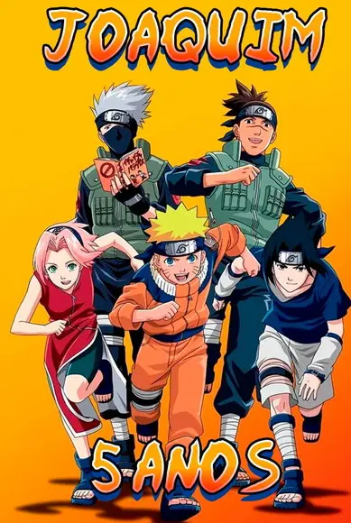 Quebra Cabeça Naruto * 40 Peças