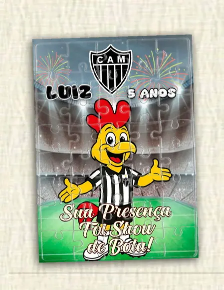 Quebra Cabeça o Galo - 40 Peças