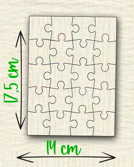 Quebra Cabeça Patati Patata* 20 Peças