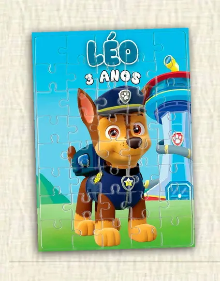 Quebra Cabeça Patrulha Canina * 40 Peças