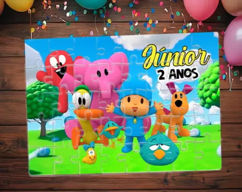Quebra Cabeça Pocoyo * 40 Peças