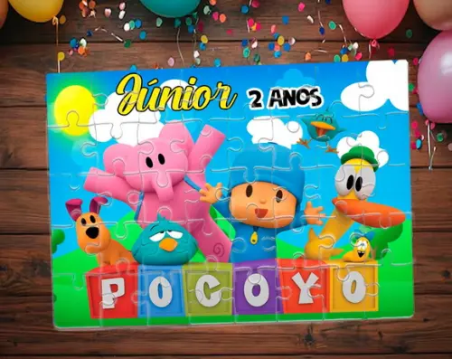 Quebra Cabeça Pocoyo * 40 Peças