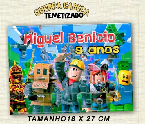 Quebra Cabeça Roblox
