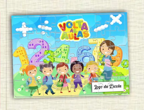 Quebra Cabeça Volta às Aulas