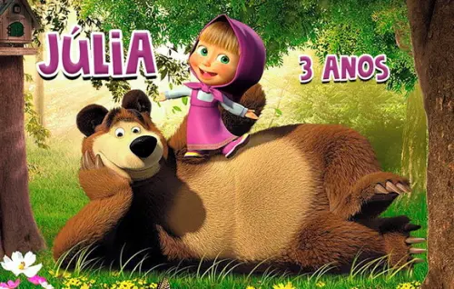 Quebra Cabeça Urso * 40 Peças