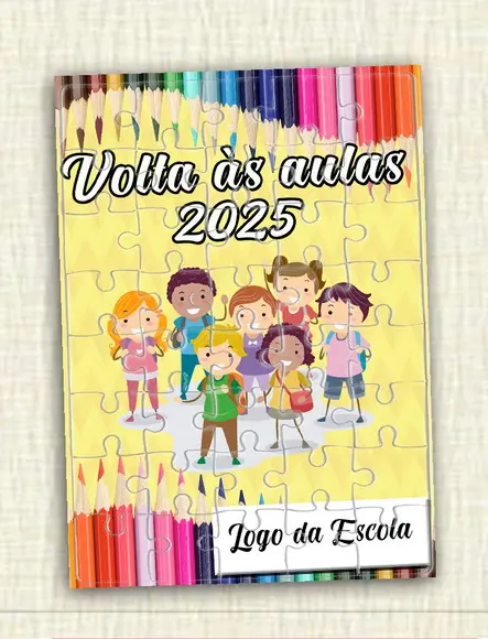 Quebra Cabeça Volta às Aulas