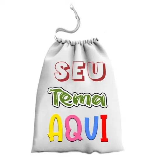 Saco Grande Escolha o Tema