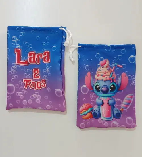 Sacolinha Lilo e Stitch para Guloseimas