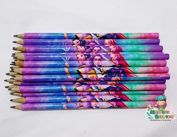 30 Lapis Personalizado Guerreiras de K-pop