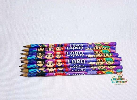 30 Lapis Personalizado Guerreiras de K-pop Cute