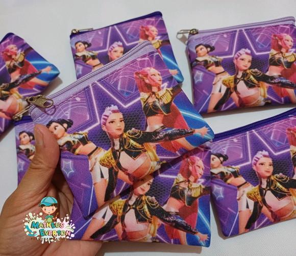 30 Porta Moedas Guerreiras do K-pop Tamanho: 10x12cm