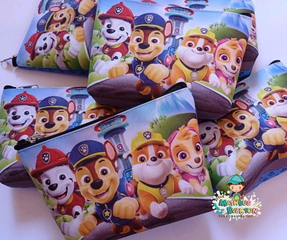35 Necessaires Personalizada Patrulha Canina