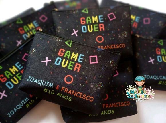 35 Necessaires Personalizada Vídeo Game