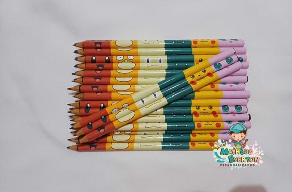 40 Lapis Personalizado Pokémon