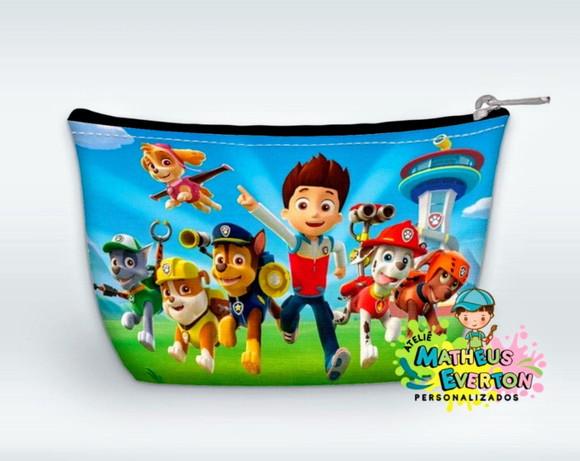 40 Necessaire Personalizada Patrulha Canina