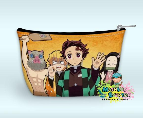 40 Necessaire Personalizada Tanjiro Demon Slayer