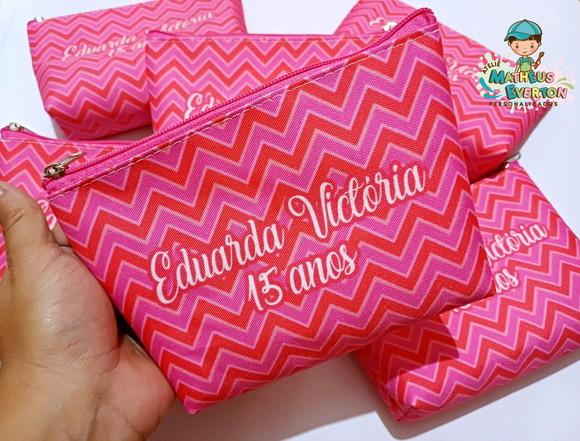 45 Necessaire Personalizada 15 Anos (fazemos Todos os Temas)