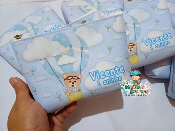 45 Necessaires Personalizada Ursinho Baloeiro