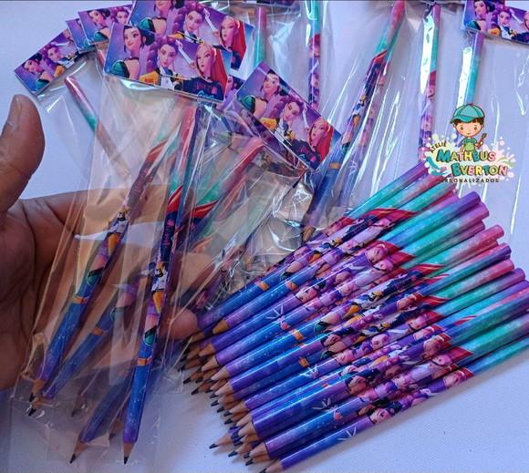 50 Lapis Personalizado Guerreiras do K-pop