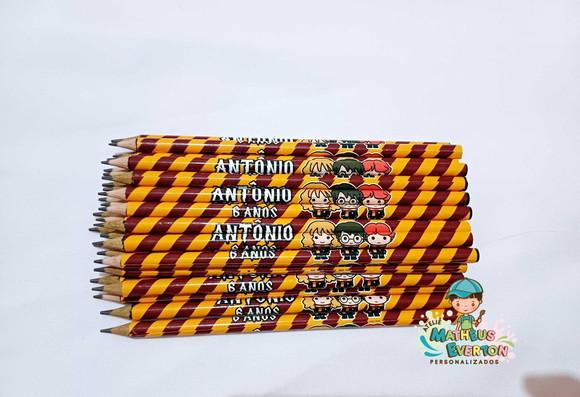 50 Lapis Personalizado Harry Potter
