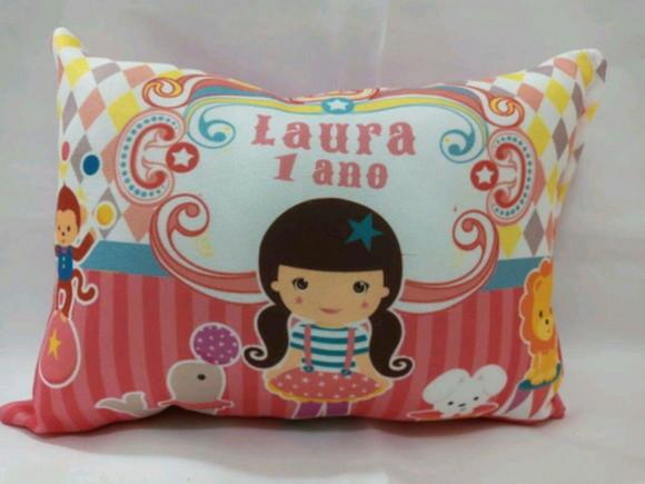 60 Almofadas 20x30 Circo Rosa
