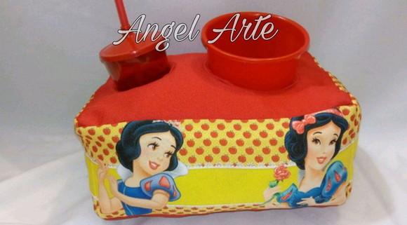 Almofada De Pipoca - Tema Branca de Neve
