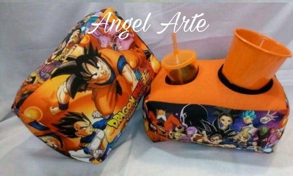 Almofada De Pipoca Kit Cinema Dragon Ball Super