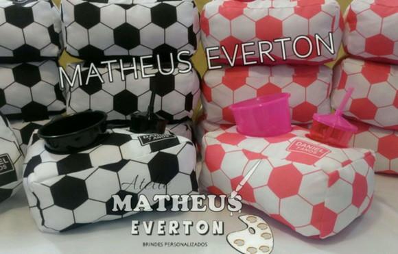 Almofada de Pipoca Personalizada Futebol Faço Outros Temas