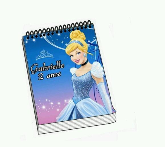 Bloquinho Personalizado Cinderela