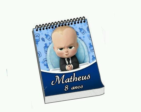 Bloquinho Personalizado Poderoso Chefinho