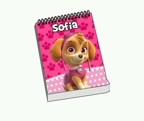 Bloquinho Personalizado Skye