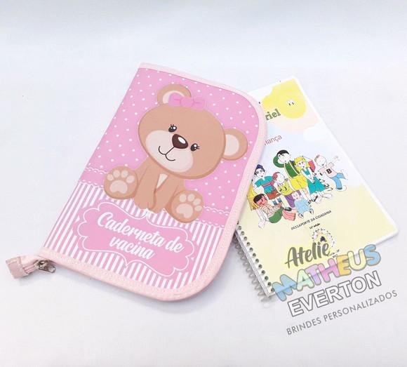 Capa de Caderneta de Vacinação Urso ou Urso