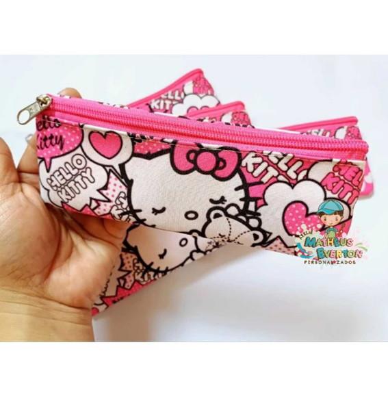 Estojo Slim Personalizado Hello Kitty Tam: 19x7