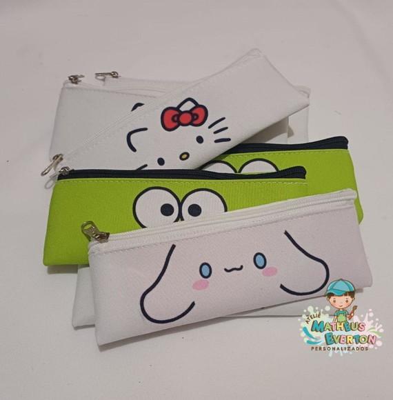 Estojo Slim Personalizado Hello Kitty Tam: 19x7