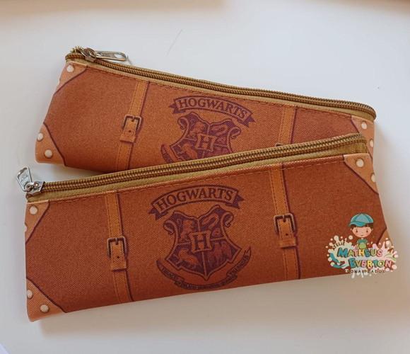 Estojo Slim Porta Higiene Bucal Harry Potter Tam: 19x7