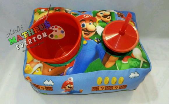 Kit Cinema Personalizado Super Mario Bro (faço Outros Temas)