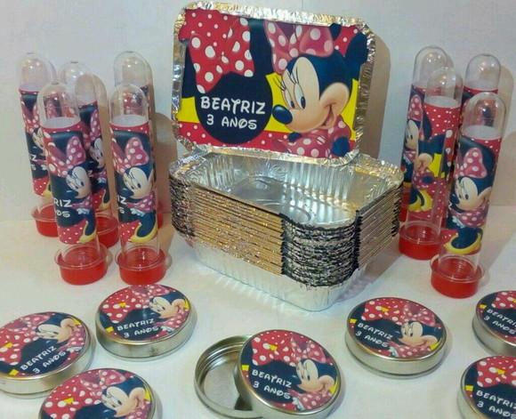 Kit Festa Personalizado Minnie