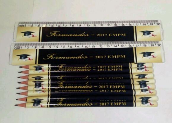 Kit Lápis E Régua Personalizado Formando De 2018