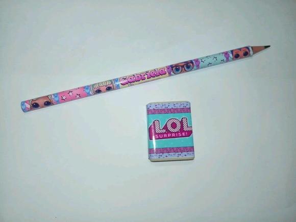 Lapis Borracha Personalizado Tema Lol Surprise
