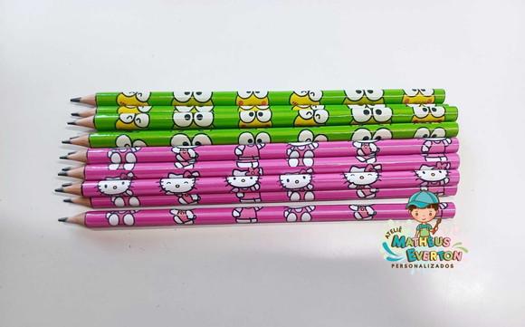 Lápis Personalizado Hello Kitty