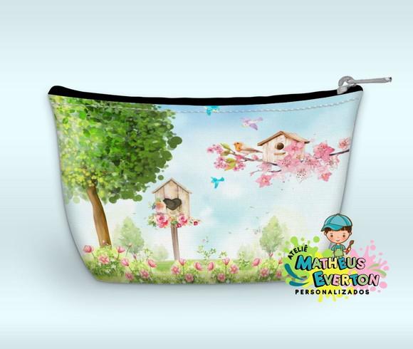 Necessaire Jardim Encantado (faço Outros Temas)