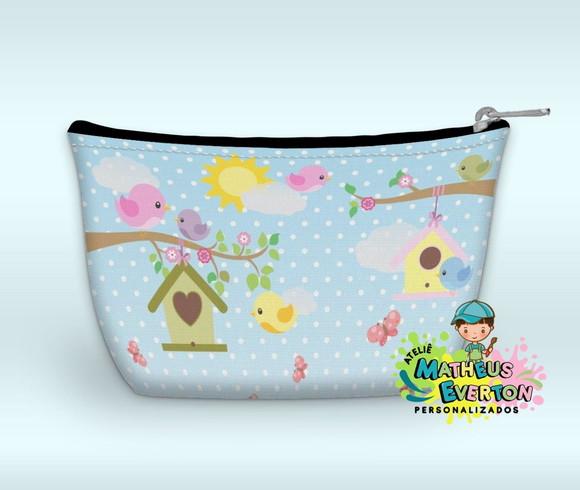 Necessaire Jardim Encantado (faço Outros Temas)