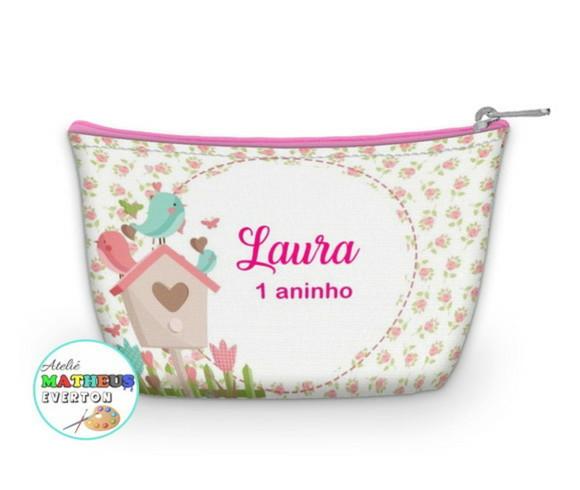 Necessaire Jardim Encantado (faço Outros Temas)