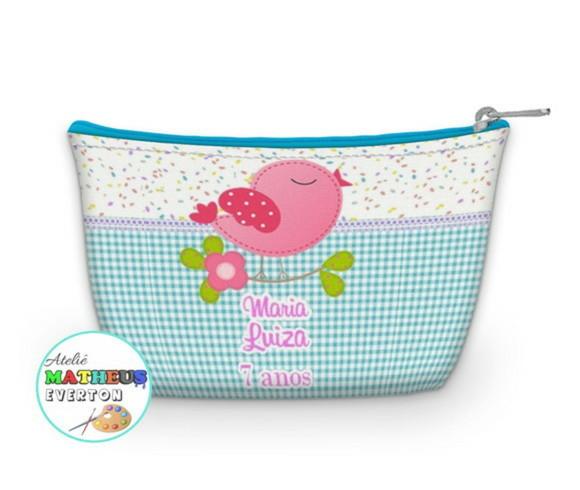Necessaire Jardim Encantado (faço Outros Temas)