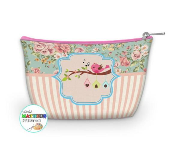 Necessaire Jardim Encantado (faço Outros Temas)