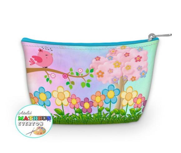 Necessaire Jardim Encantado (faço Outros Temas)